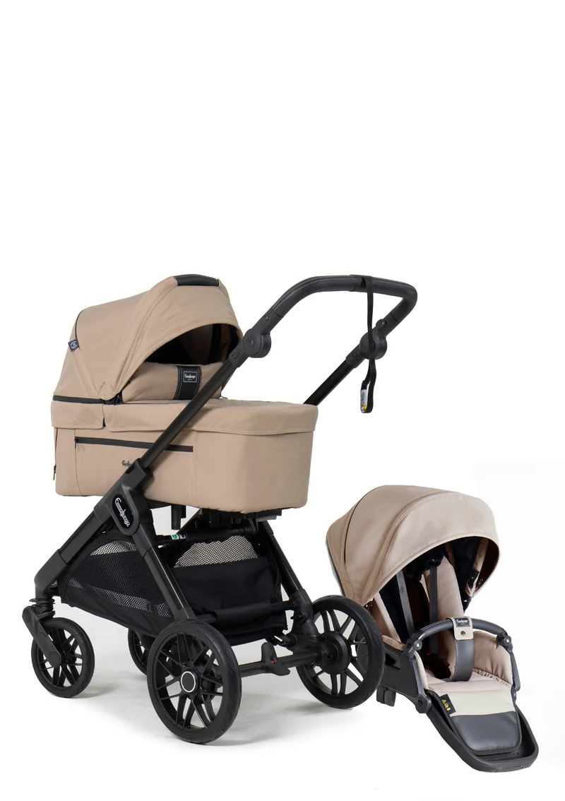 Kinderwagen-Set 'SENTO MAX FLAT+' Urban Dune