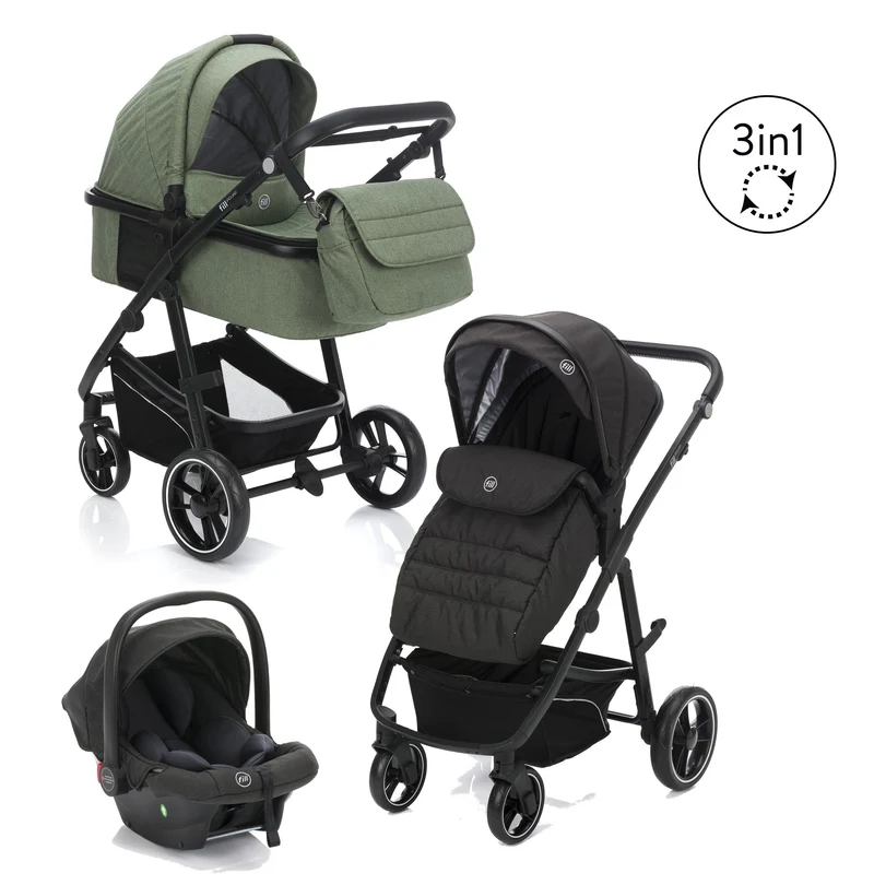 Fillikid Kinderwagen Set fill Jaguar inkl. Autositz
