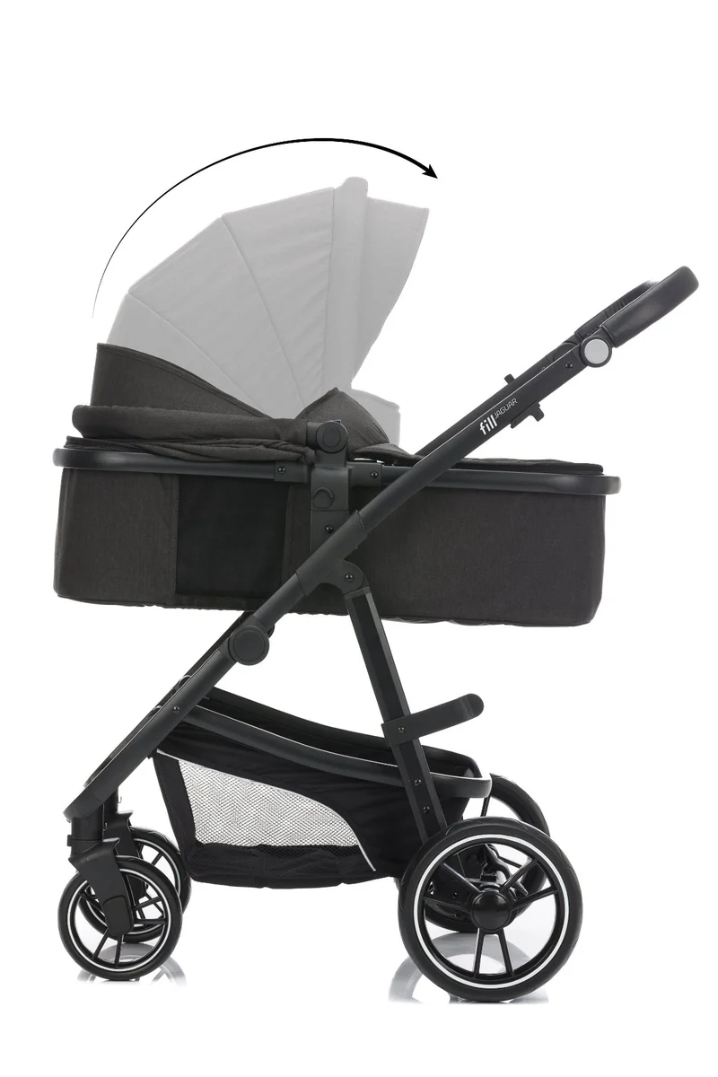 Fillikid Kinderwagen Set fill Jaguar inkl. Autositz