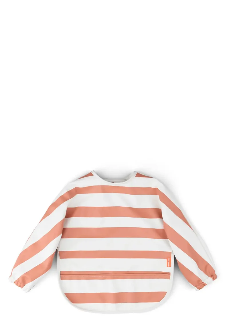 Ärmellätzchen Stripes papaya