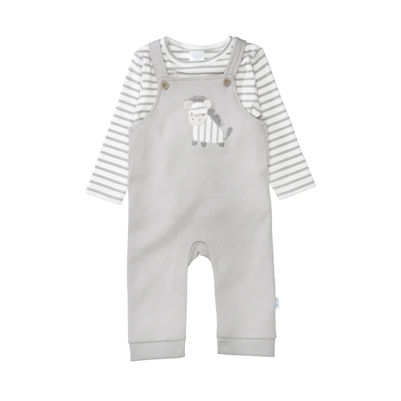 Little one LO:U Stramplerset Zebra soft grey 68