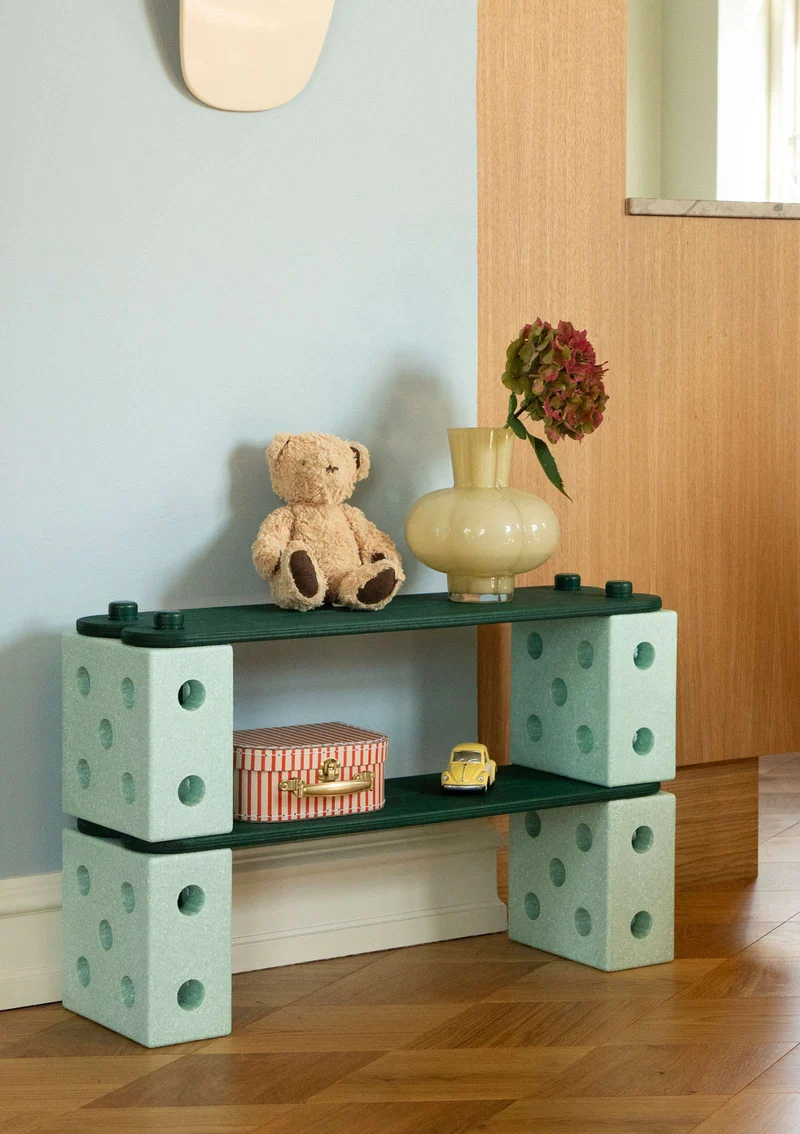 2er Set Balancierbalken Forest Green