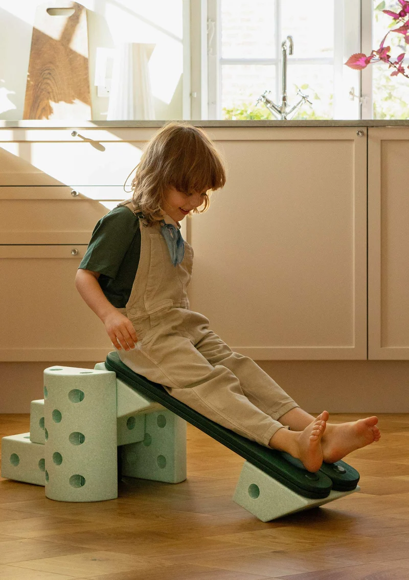 2er Set Balancierbalken Forest Green
