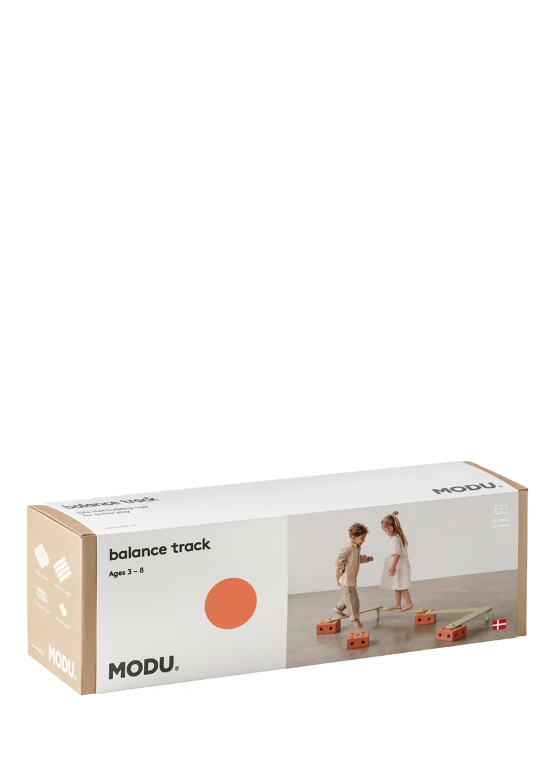 Balance Track-Set 17-teilig Burnt Orange / Dusty Green