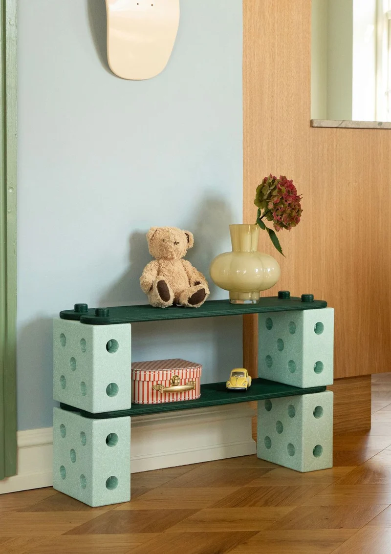 Balance Track-Set 17-teilig Ocean Mint / Forest Green