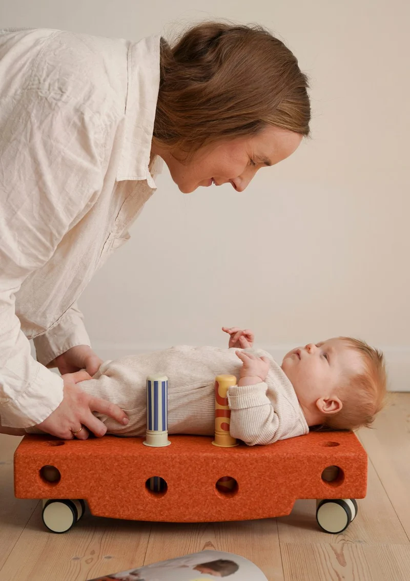 Baby Activity Set 10-teilig Burnt Orange / Dusty Green