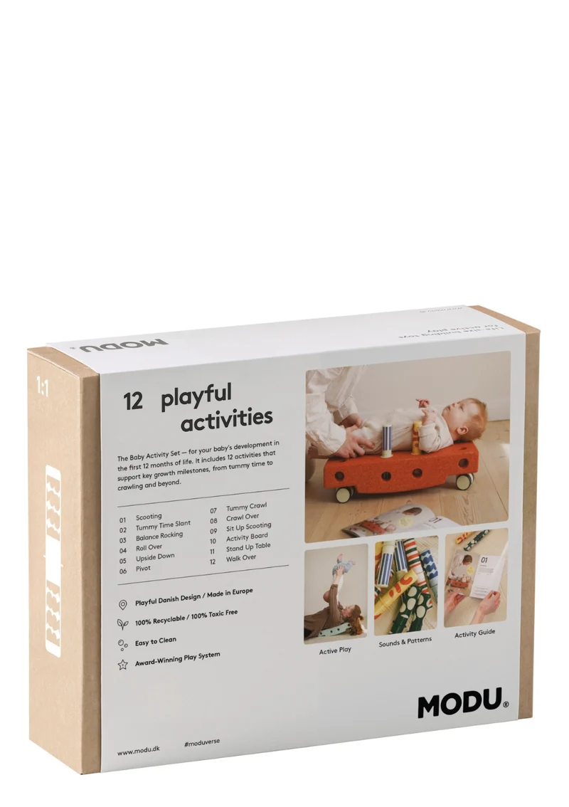 Baby Activity Set 10-teilig Burnt Orange / Dusty Green