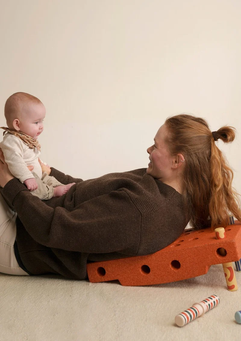 Baby Activity Set 10-teilig Burnt Orange / Dusty Green