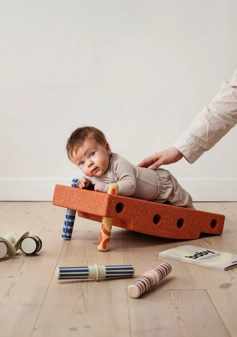 Baby Activity Set 10-teilig Burnt Orange / Dusty Green
