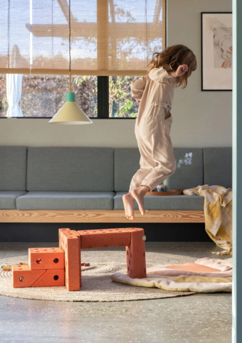 Bauspielzeug 'Dreamer-Set' 34-teilig Burnt Orange / Dusty Green