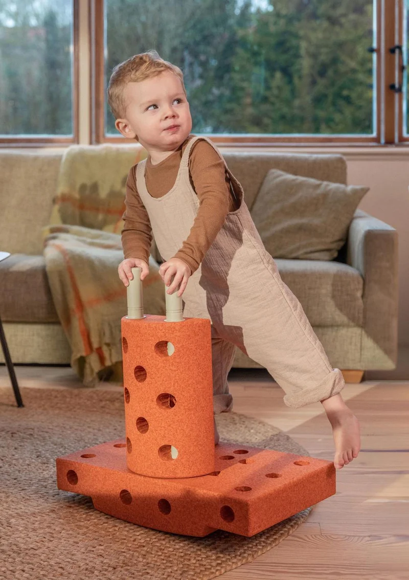 Bauspielzeug 'Curiosity-Set' 14-teilig Burnt Orange / Dusty Green