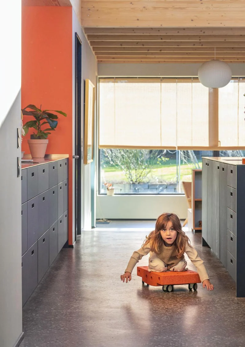 Bauspielzeug 'Curiosity-Set' 14-teilig Burnt Orange / Dusty Green