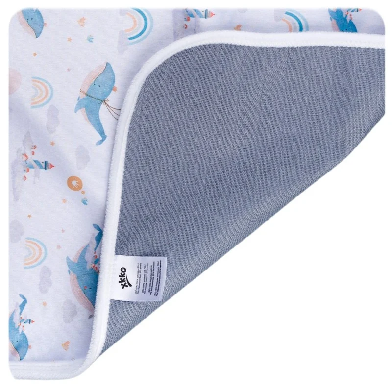 XKKO PUL Wickelunterlage Unterwegs 50*70 cm mit Tiermotiven