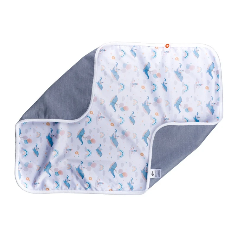 XKKO PUL Wickelunterlage Unterwegs 50*70 cm mit Tiermotiven