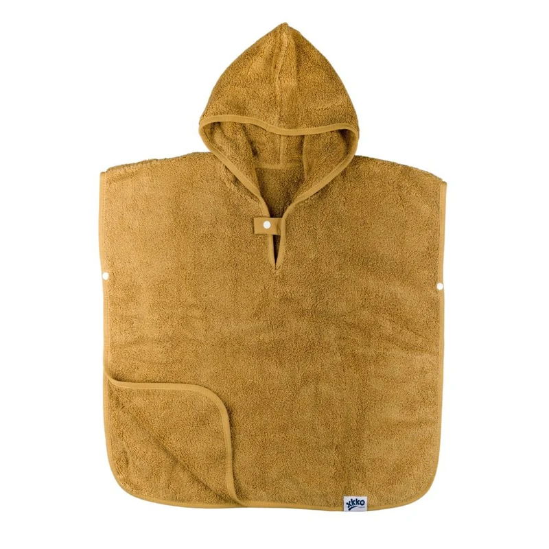 xkko Baby Badeponcho aus Bio Baumwolle