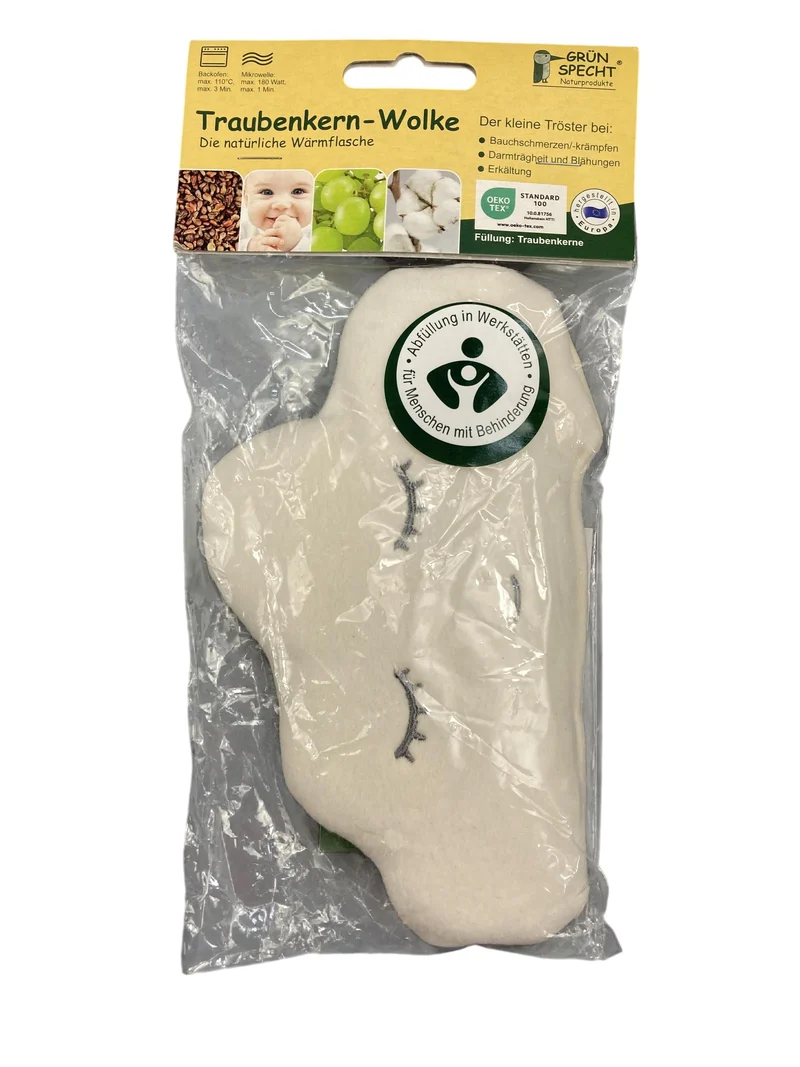 Grünspecht Traubenkern - Wolke/ Kissen