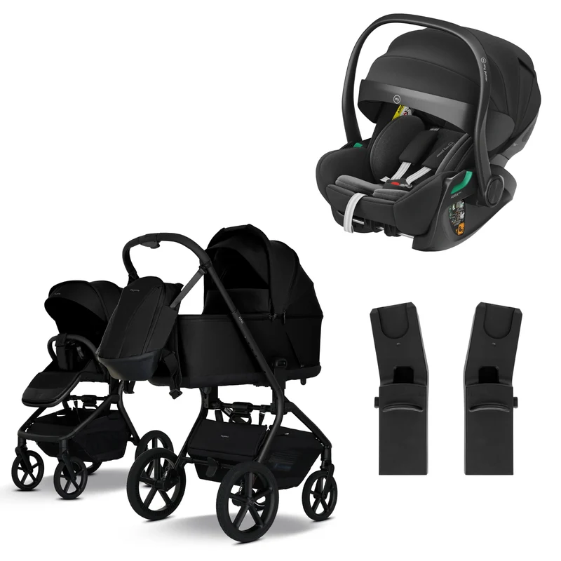 My Junior MAVI - 3in1 Premium inkl. Adapter, AURA ergo 2 Babyschale