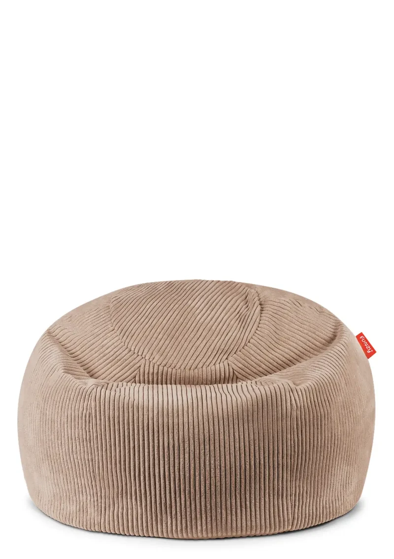 Sitzsack Cord Karamell Beige