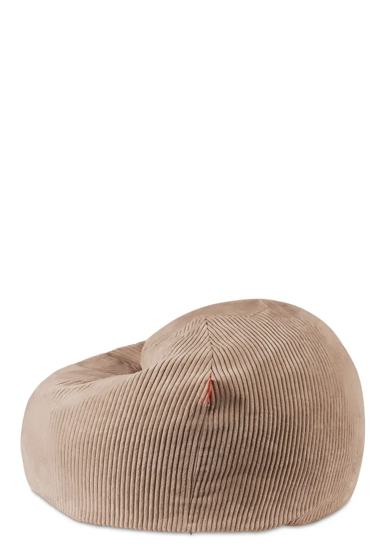 Sitzsack Cord Karamell Beige