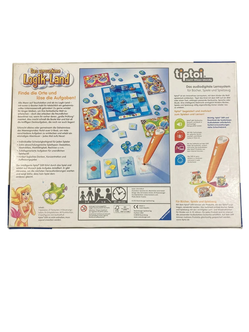 Ravensburger Tiptoi Das versunkene Logik-Land
