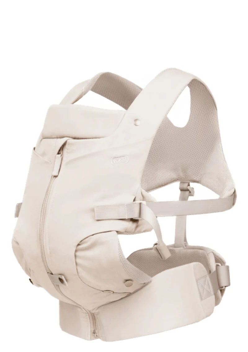 Babytrage mit Reißverschluss 'Huddle' Cream