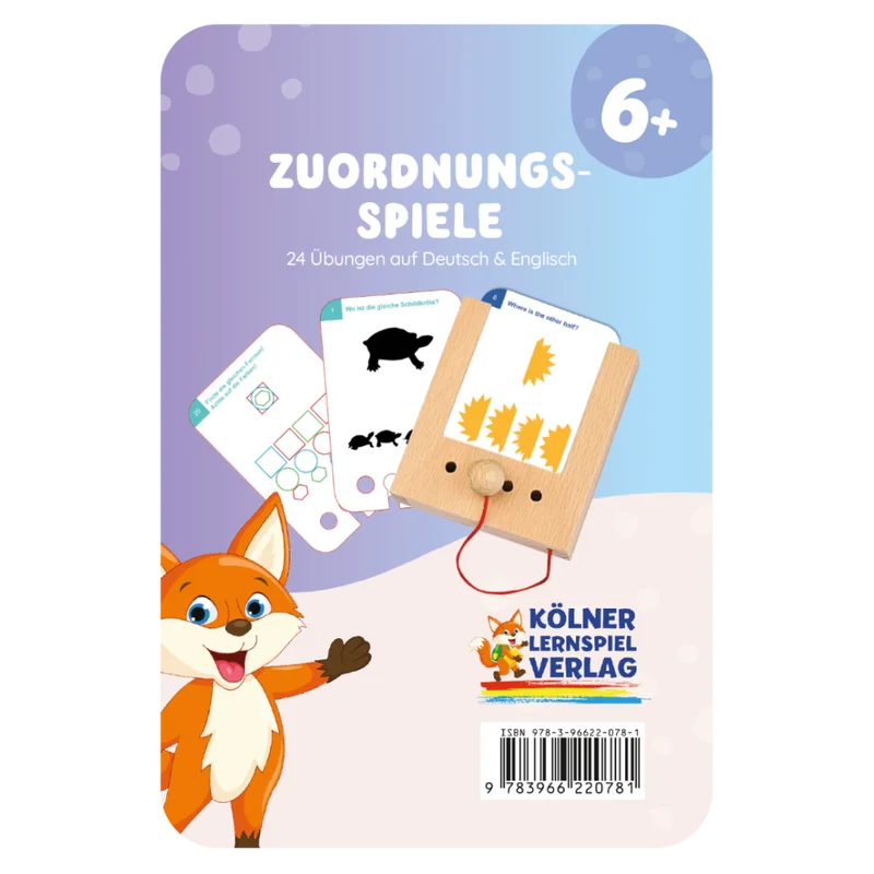 Kartensatz "Zuordnungsspiele" für den Lochkasten (ab 6 Jahren)