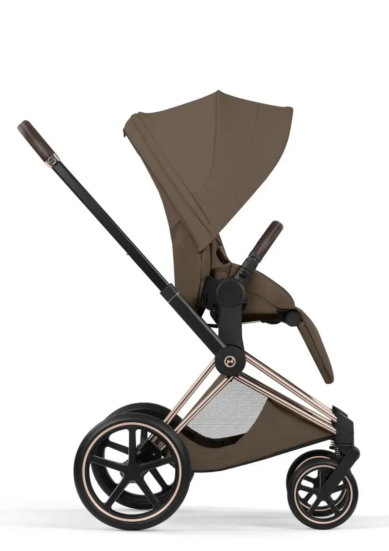Kinderwagen-Set 'Priam Style' Coconut Brown