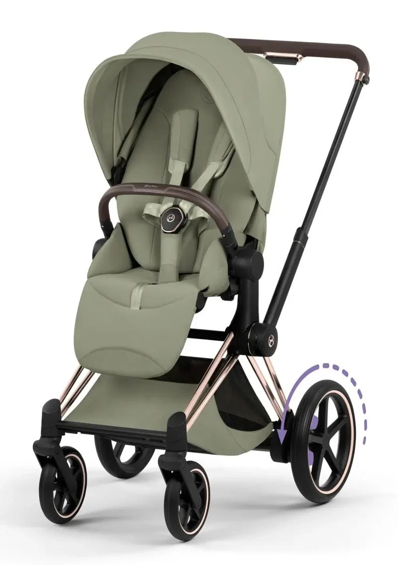 Kinderwagen-Set 'e-Priam Style' Sage Green