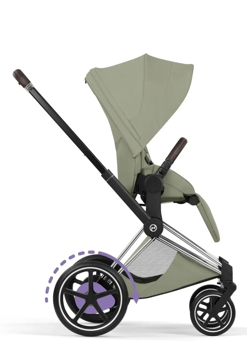 Kinderwagen-Set 'e-Priam Style' Sage Green