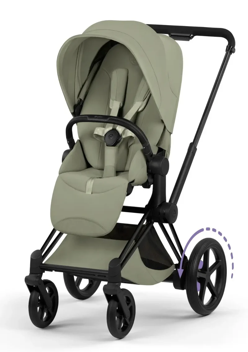 Kinderwagen-Set 'e-Priam Style' Sage Green