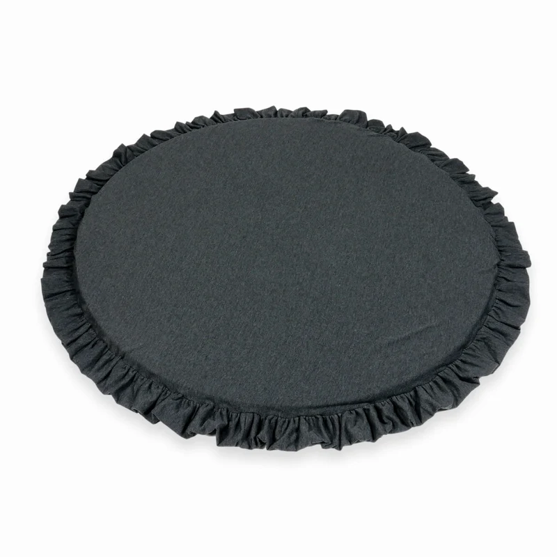 Mimii Bodenmatte Rund mit Rüsche