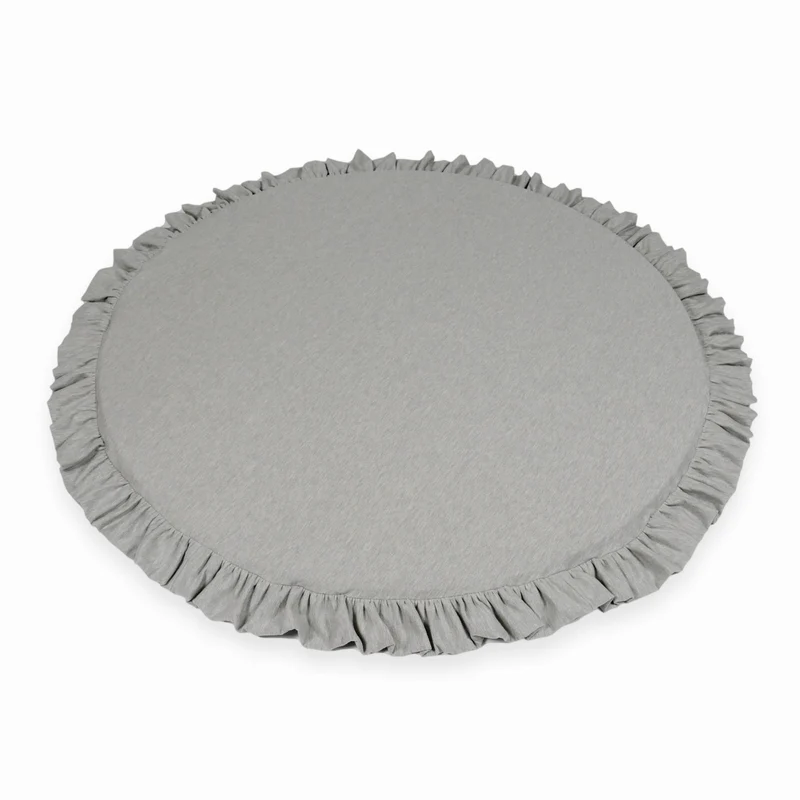 Mimii Bodenmatte Rund mit Rüsche