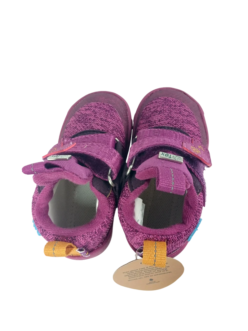 Affenzahn Happy Smile Lowboot Knit Bird Größe 21