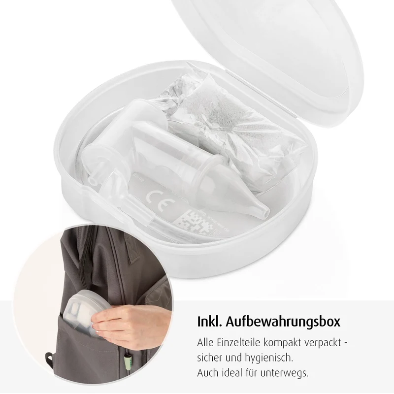 reer Baby Nasensauger mit Schlauch Absaugsystem