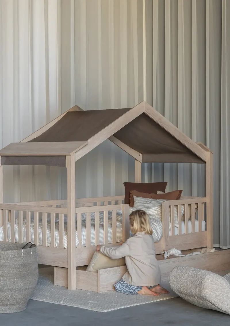 Hausbett 'Chalet' Natural Ash 200 x 90 cm
