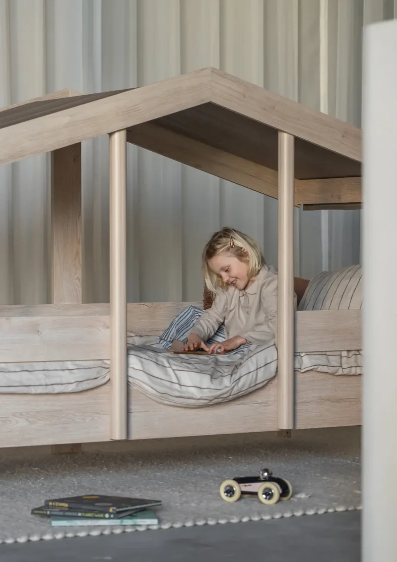 Hausbett 'Cottage' Natural Ash 200 x 90 cm