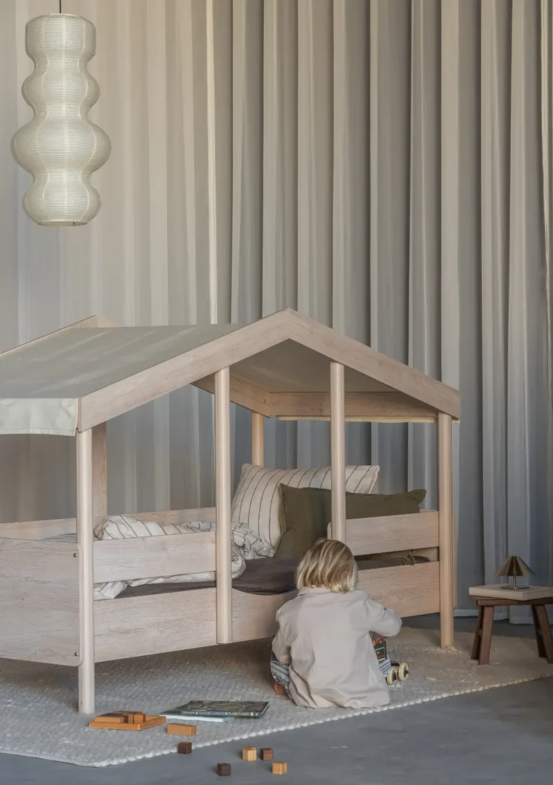Hausbett 'Cottage' Natural Ash 200 x 90 cm