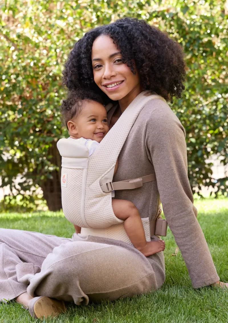 Babytrage 'Omni Lite' Mesh Natural Beige