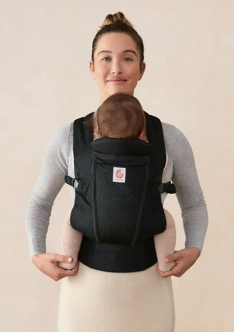 Babytrage 'Omni Lite' Mesh Onyx Black
