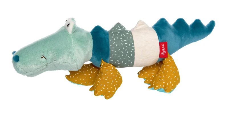 Sigikid Plüschtier Krokodil Sweety Patchwork
