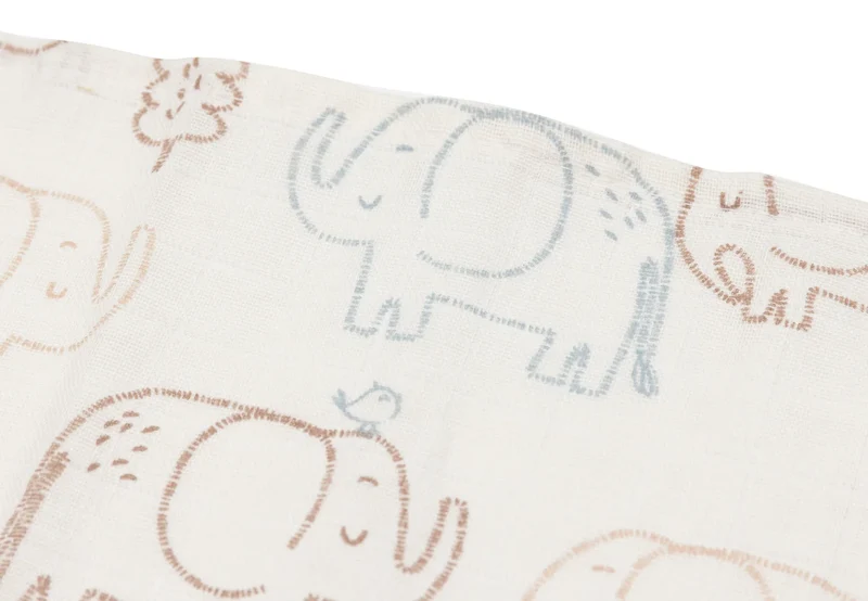 Spucktücher "Elephant Tales" von Jollein, 3er Set