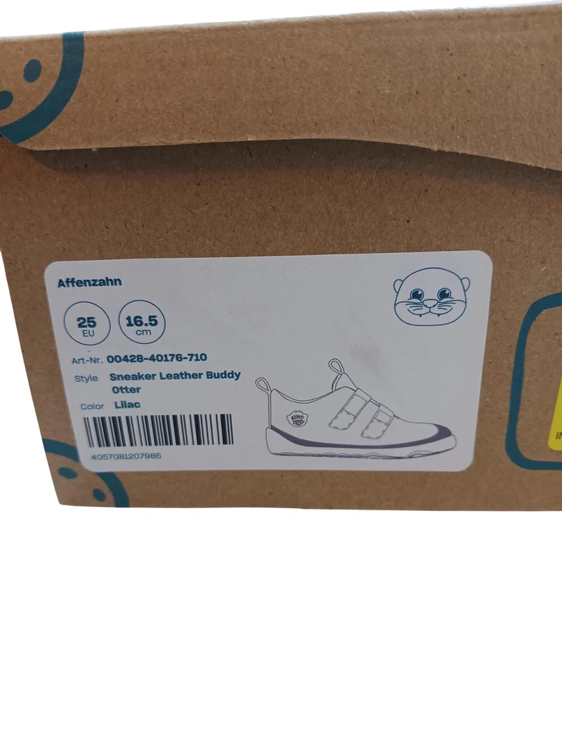 Affenzahn Sneaker Leather Buddy Otter 25
