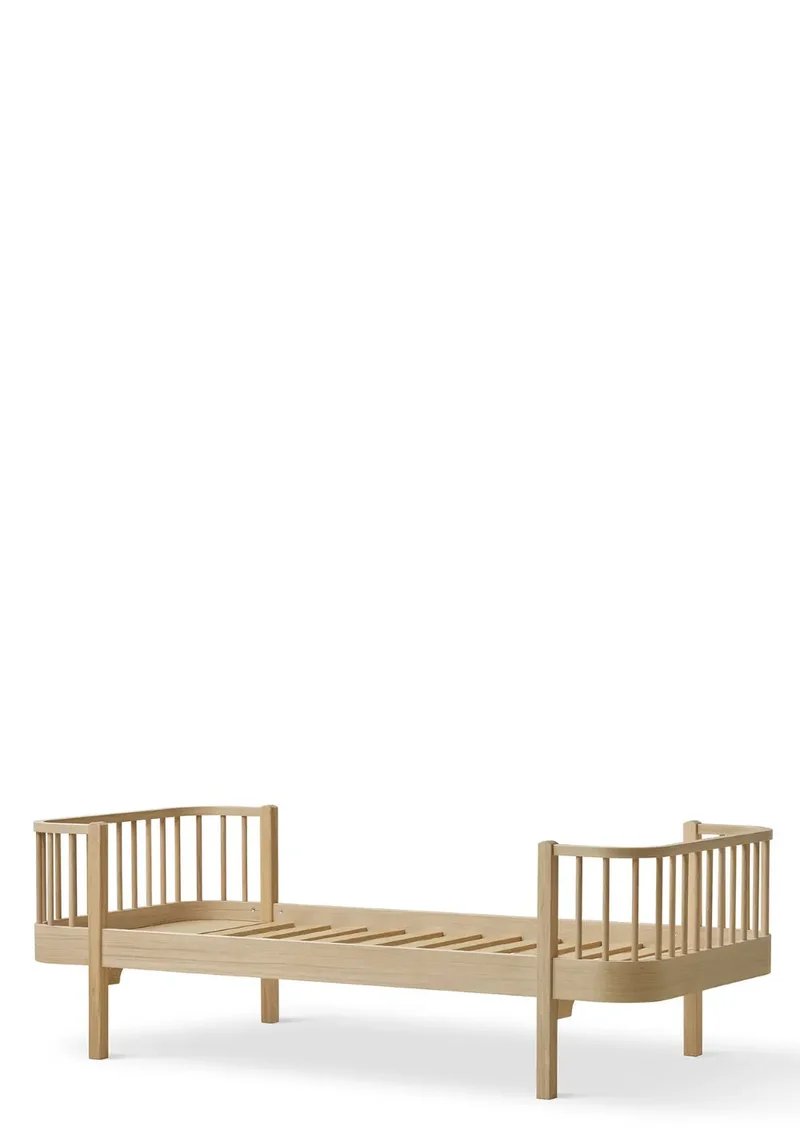 Einzelbett 'Wood Original' Eiche 200 x 90 cm