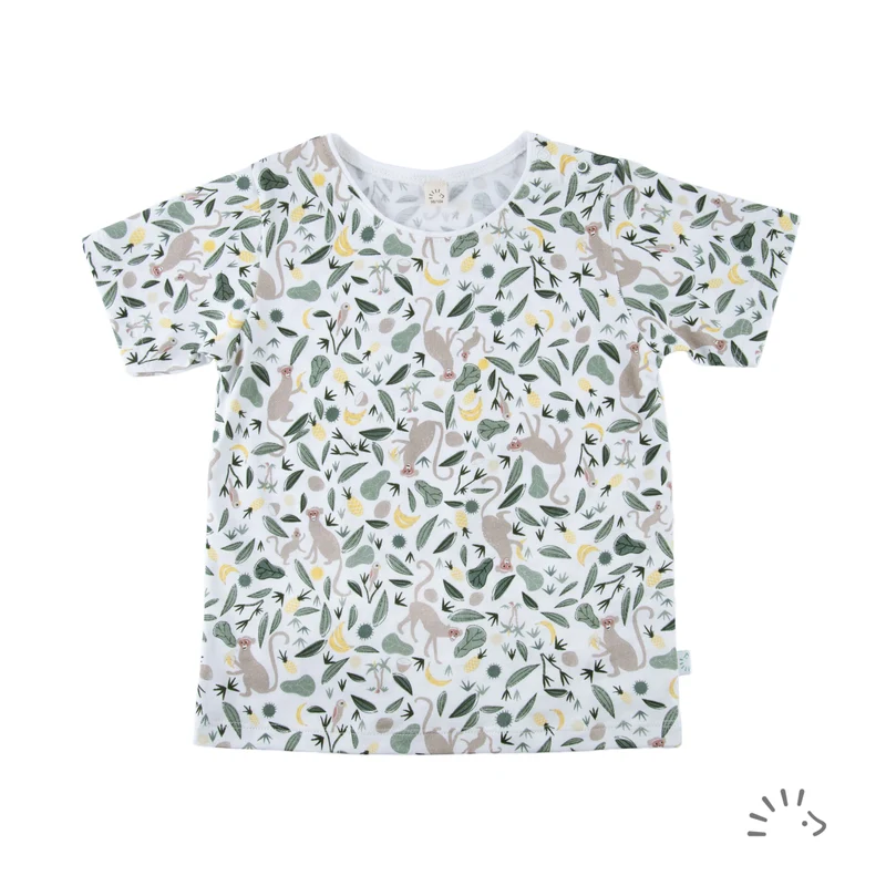 iobio T-Shirt Jersey Monkey Allover