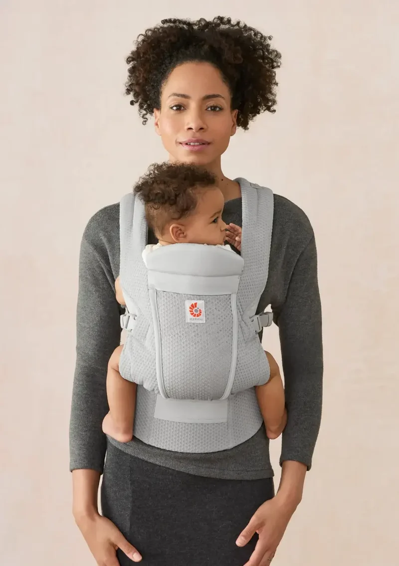 Babytrage 'Omni Lite' Mesh Pearl Grey