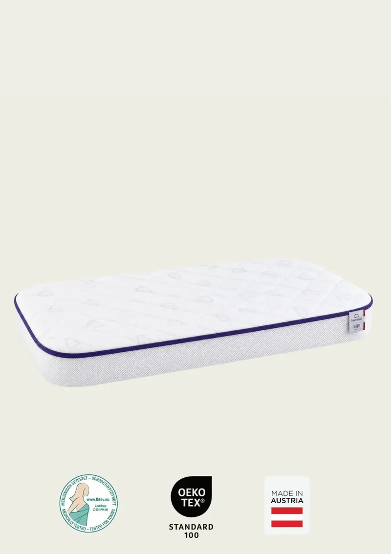 4-in-1 mitwachsendes Babybett 112-148 x 60 cm