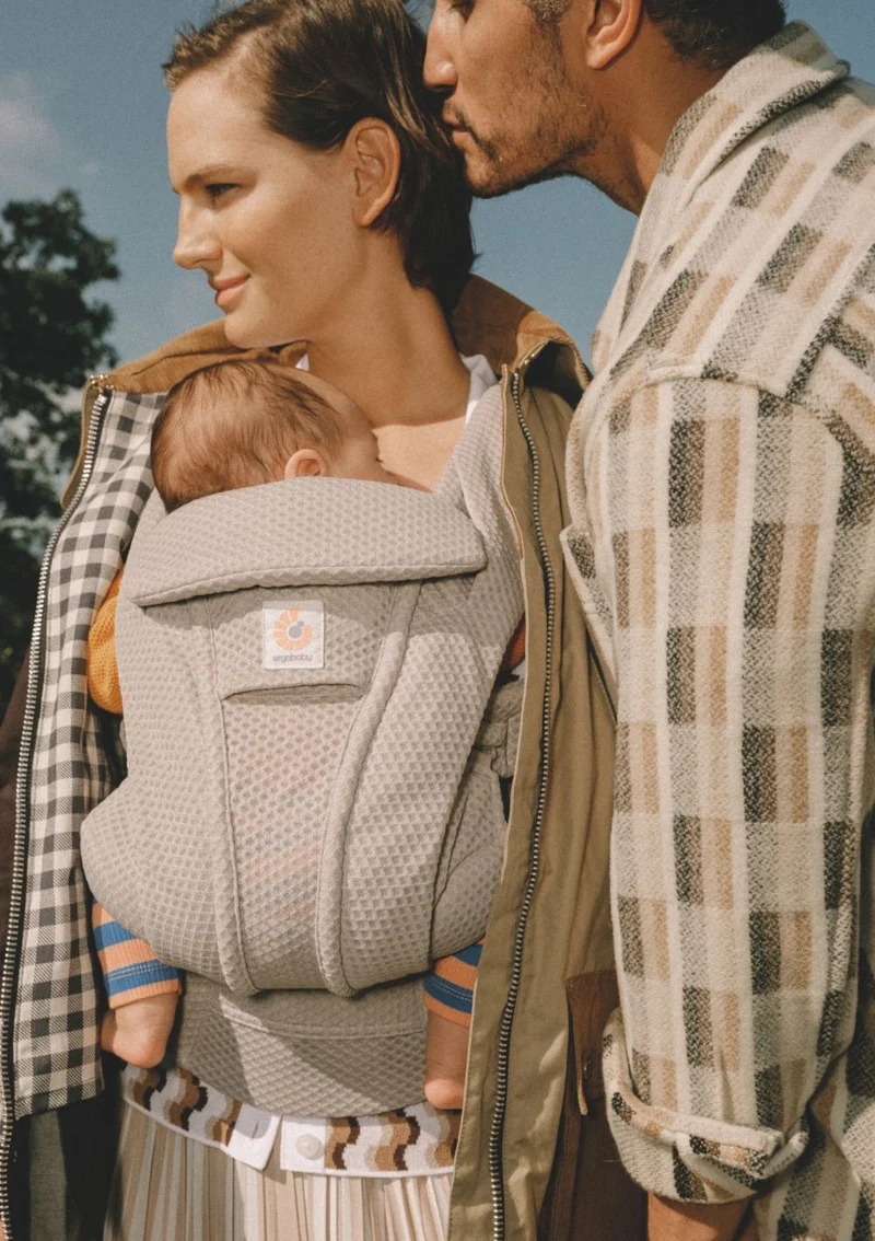 Babytrage 'Omni Deluxe' Mesh Graphite Grey
