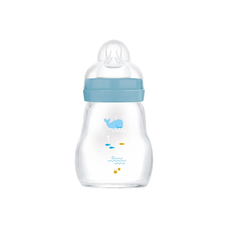 MAM Feel Good Matt AntiKolik Weithals Baby Glas Flasche
