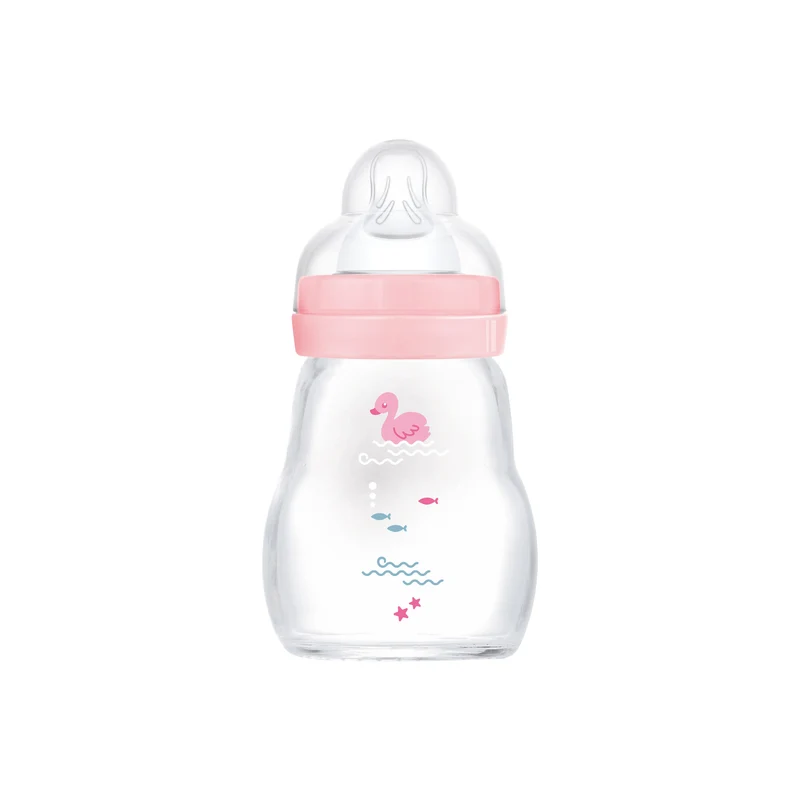 MAM Feel Good Matt AntiKolik Weithals Baby Glas Flasche