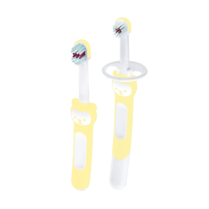 Mam Learn to Brush Baby Zahnbürsten Set 5m+